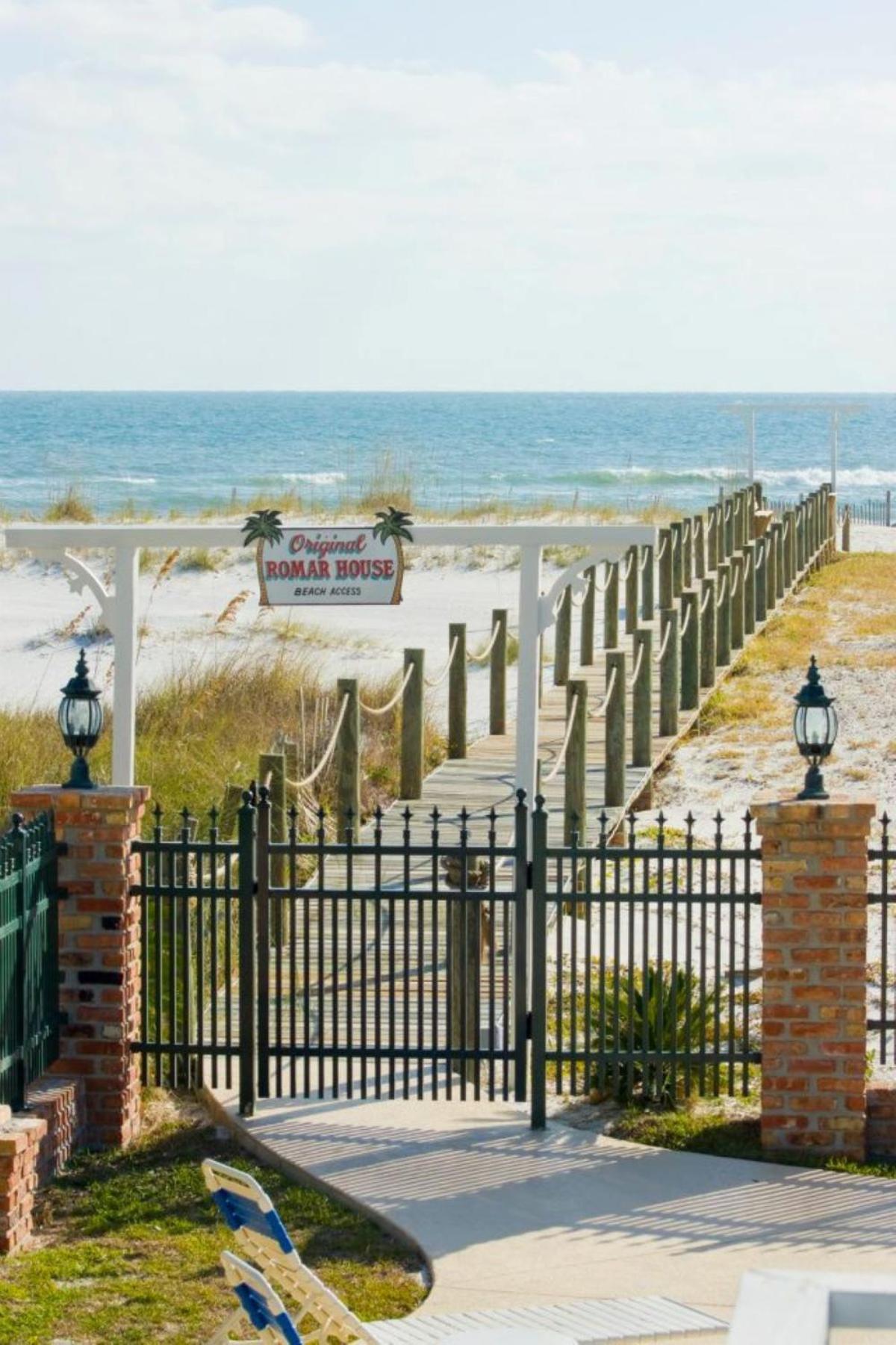 The Original Romar House Bed And Breakfast Inn Orange Beach Esterno foto